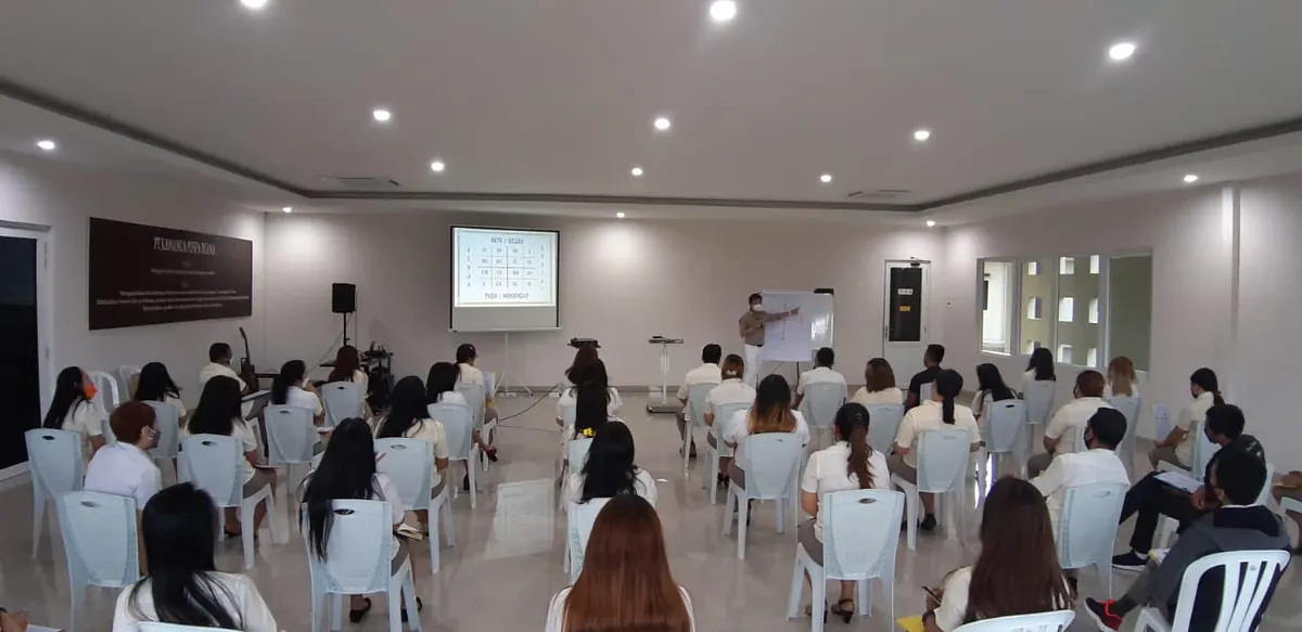 Suasana training dan seminar Menorah